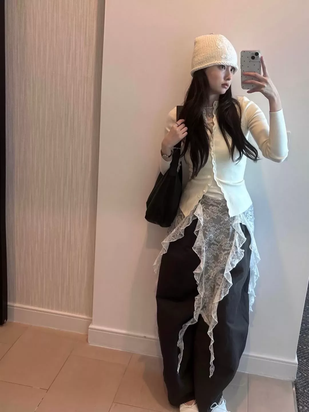 姜惠元粉丝拍下的瞬间