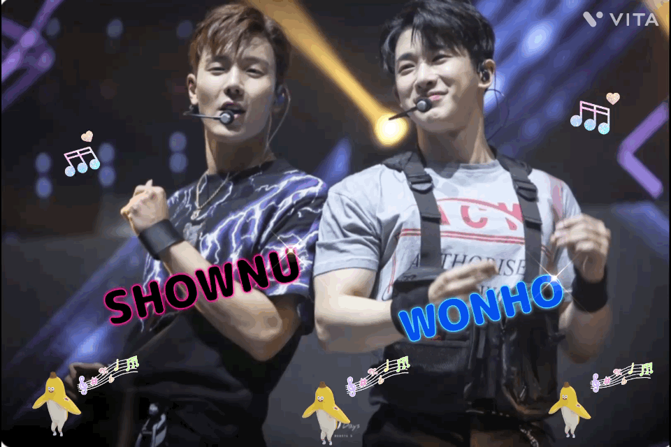 Shownu (MONSTA X)粉絲拍下的瞬間