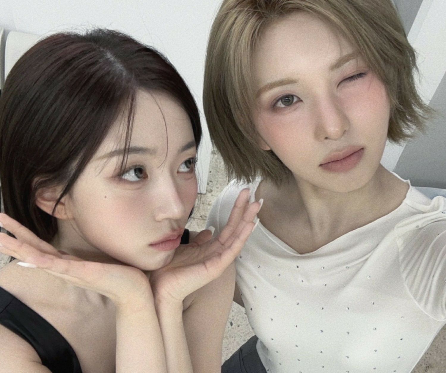 Recent activity shot of NMIXX