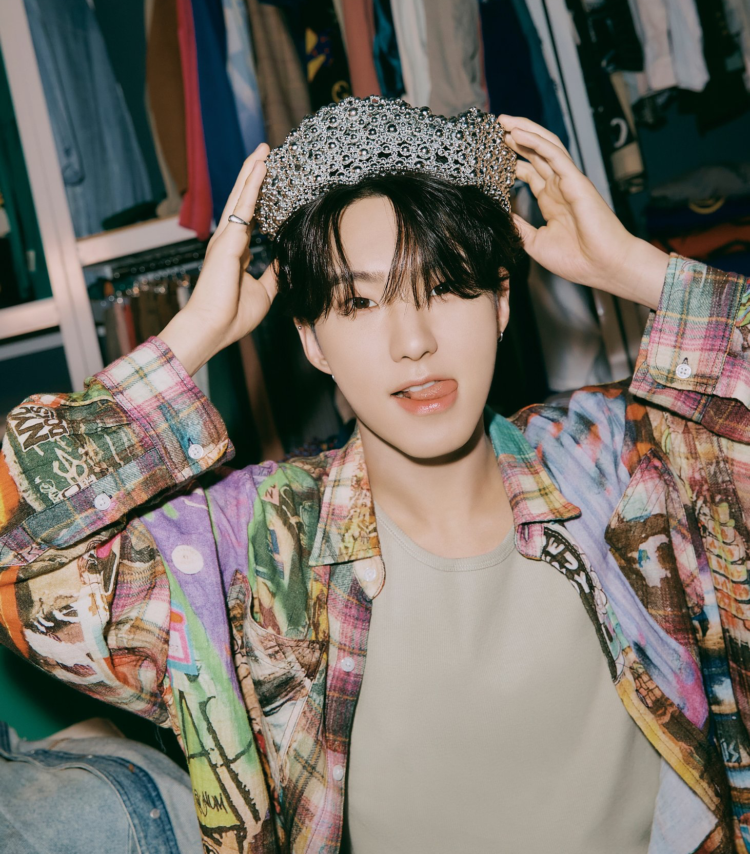 A moment captured by Hoshi (SEVENTEEN)'s fan