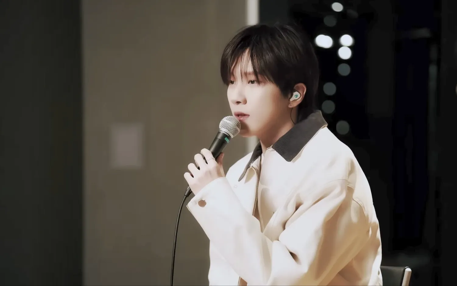 Recent activity shot of Woonhak (BOYNEXTDOOR)