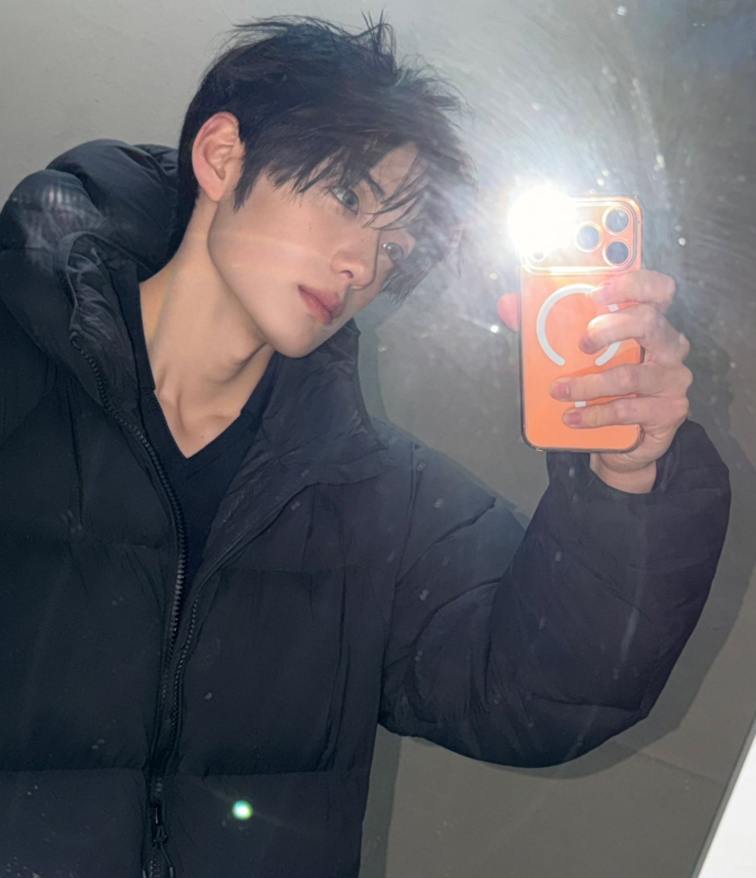 Behind-the-scenes cut of Chung Sanghyeon (ALPHA DRIVE ONE)