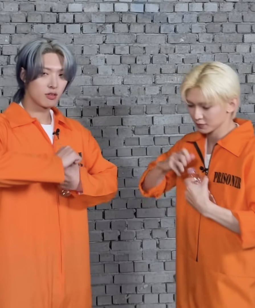 A moment captured by Mingi (ATEEZ)'s fan