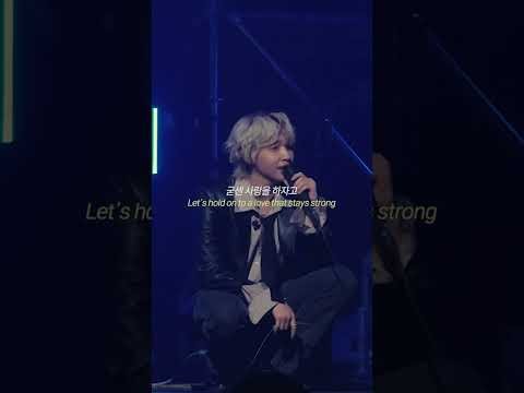 A moment captured by Jeong Sewoon's fan