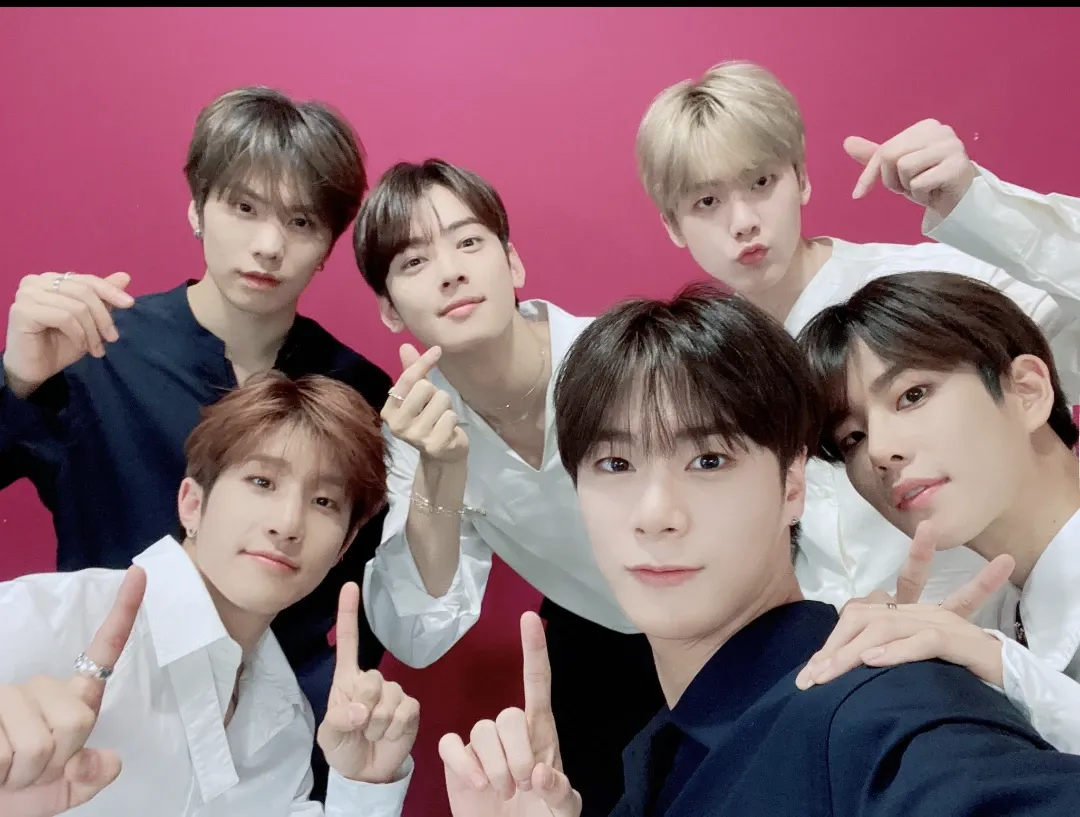 Recent activity shot of Moonbin (ASTRO)