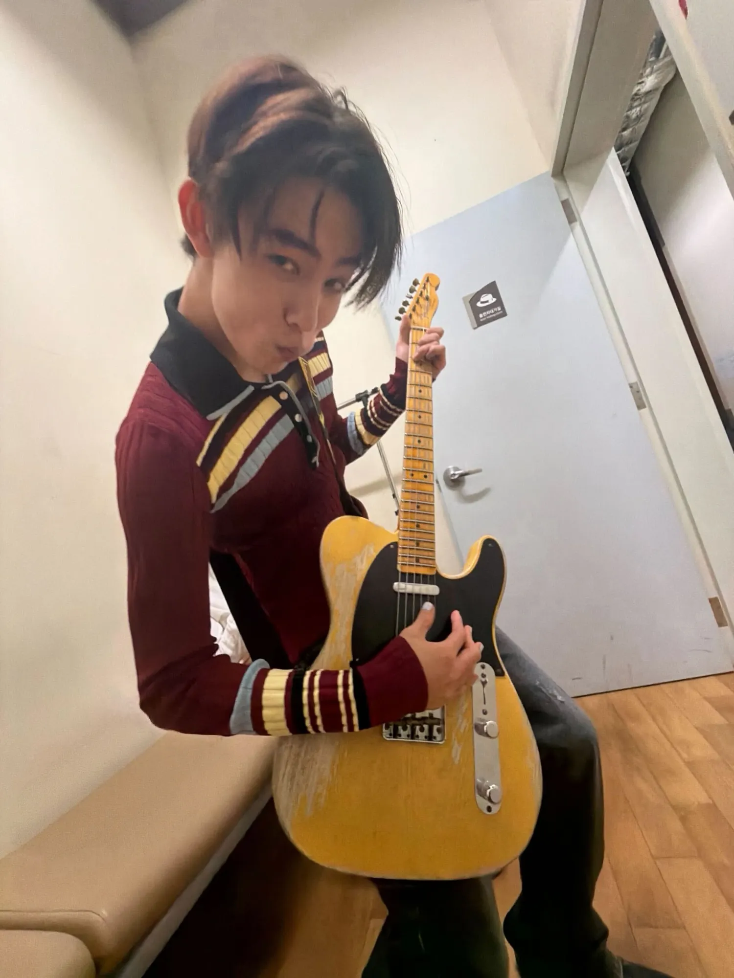 Recent activity shot of Seonghyeon (CORTIS)