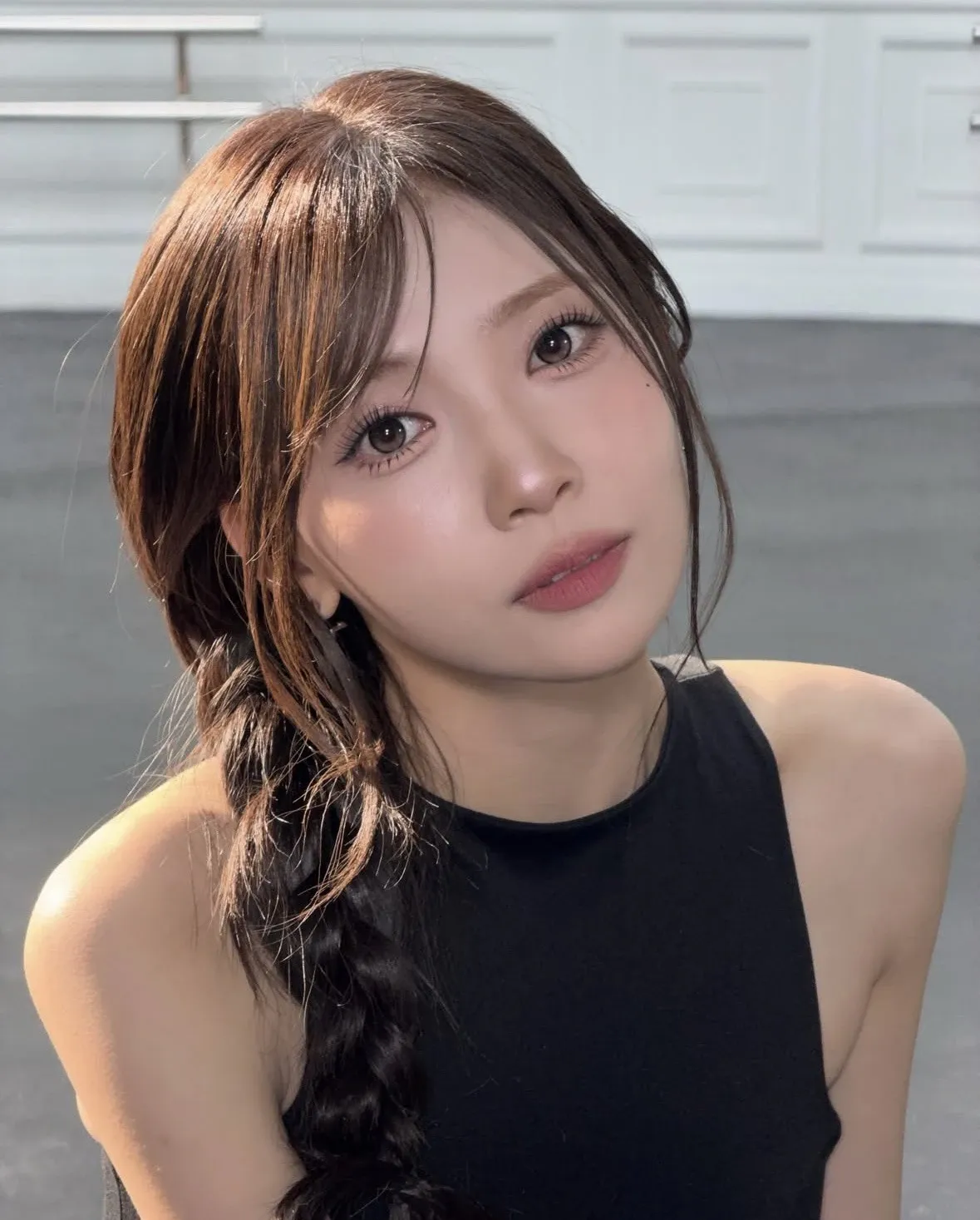 A moment captured by Mayuka (NiziU)'s fan