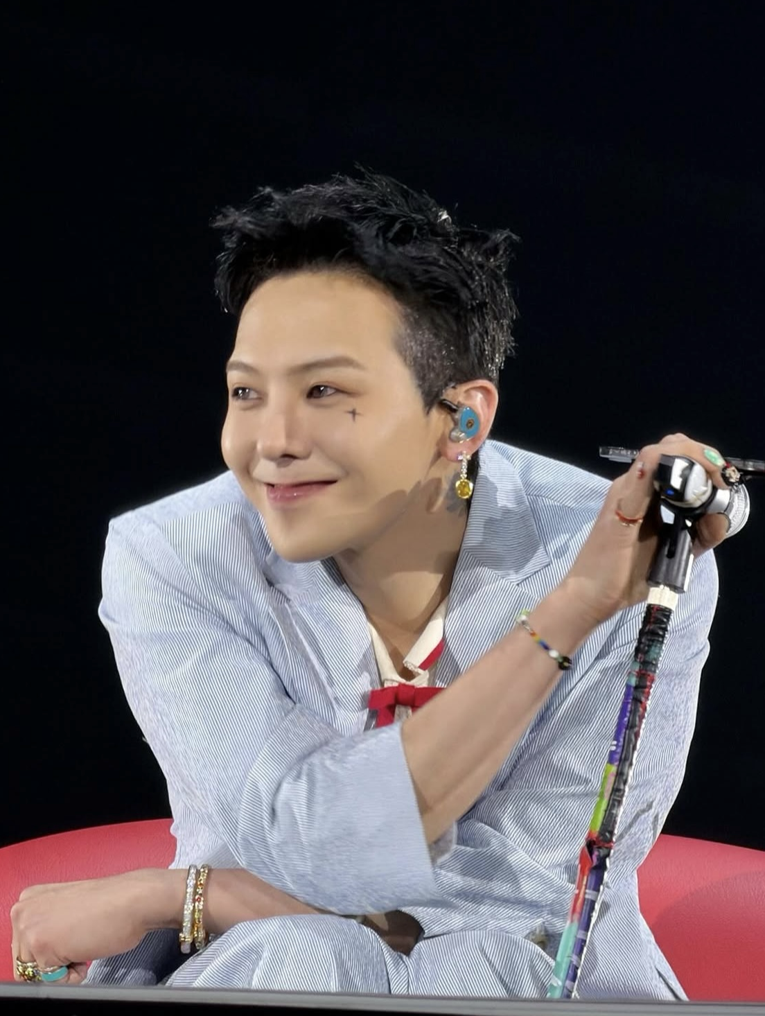 A moment captured by G-DRAGON (BIGBANG)'s fan