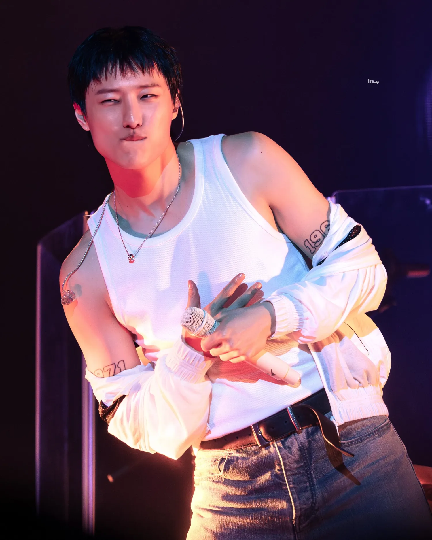 A moment captured by WOODZ's fan