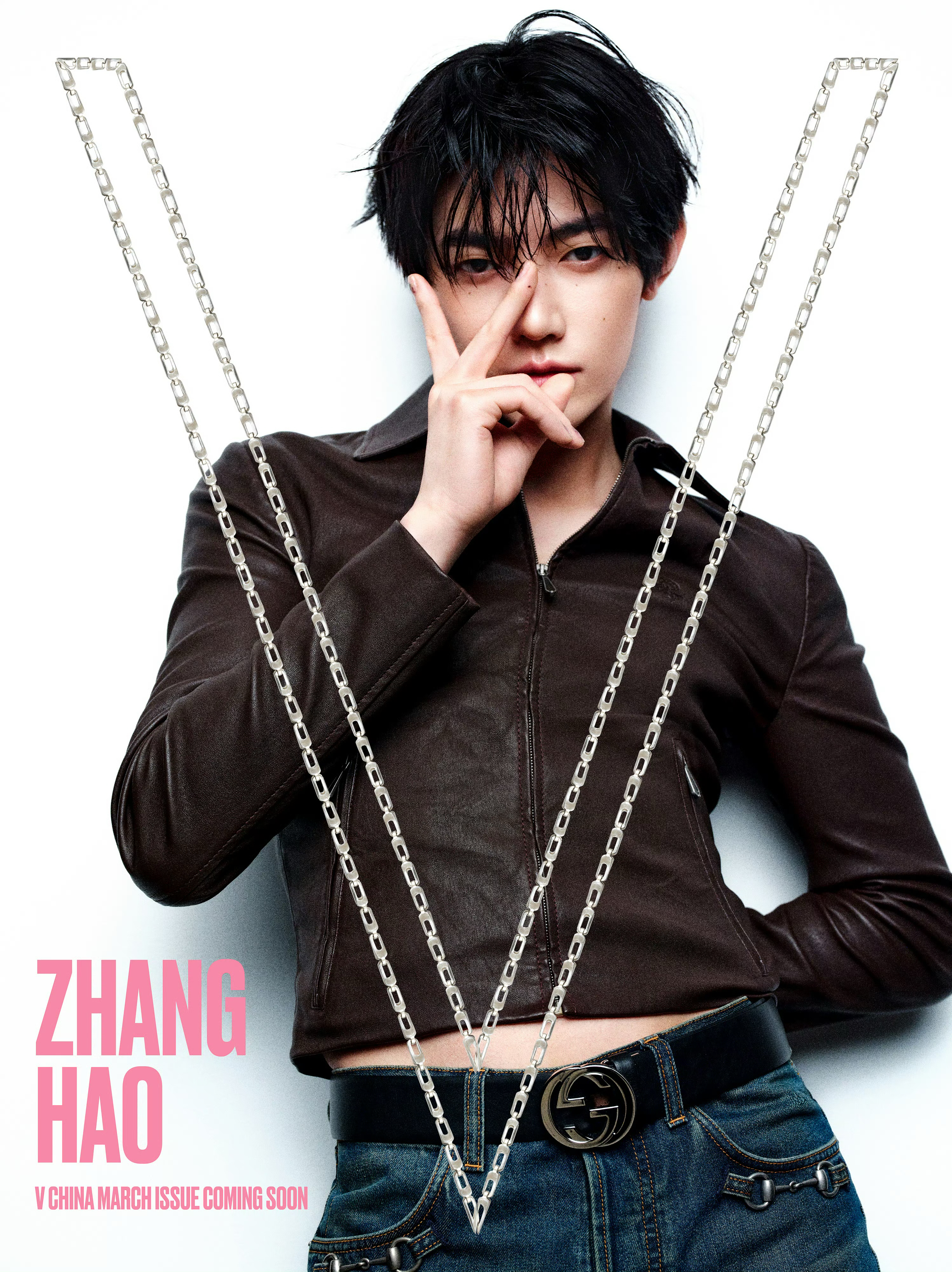 Behind-the-scenes cut of Zhang Hao (ZEROBASEONE)