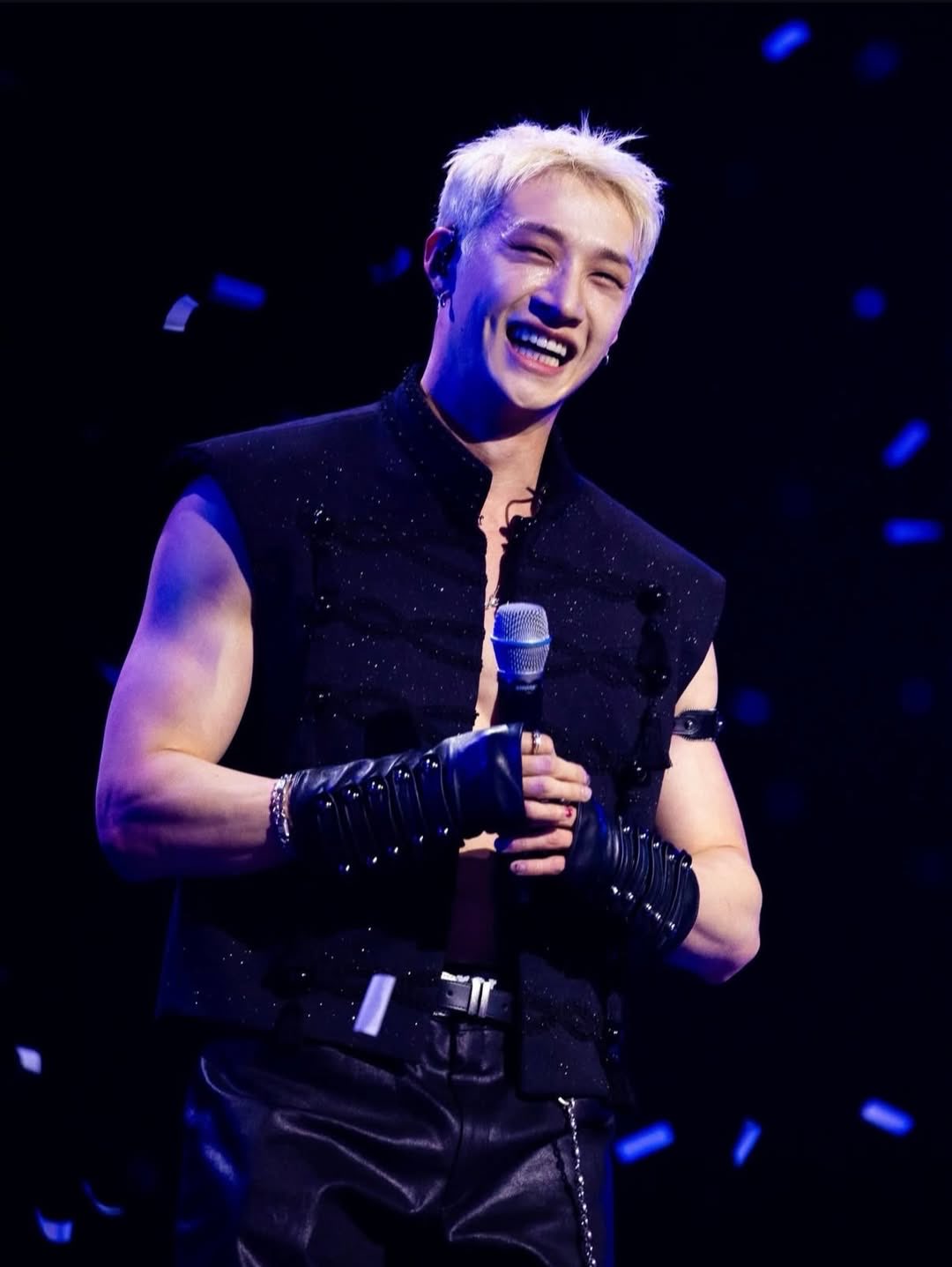 A moment captured by Bang Chan (Stray Kids)'s fan