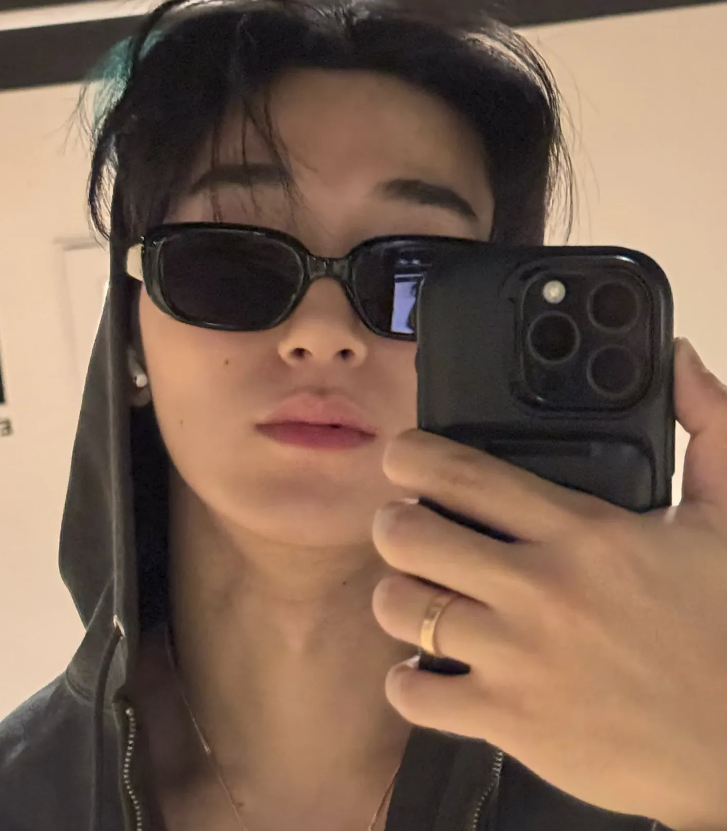 A moment captured by San (ATEEZ)'s fan