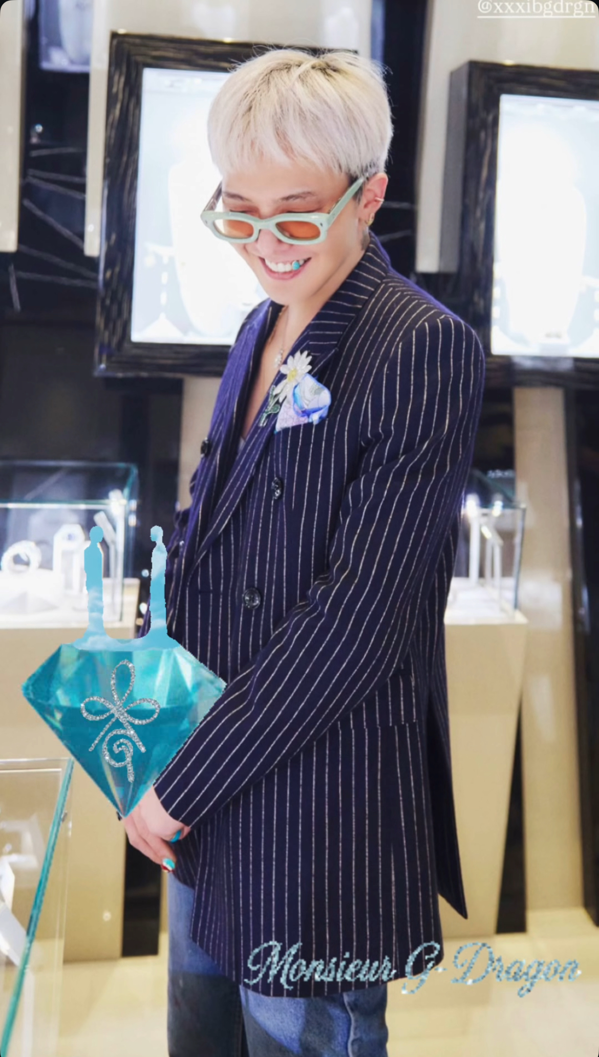 A heartfelt wallpaper shared by G-DRAGON (BIGBANG)'s fans