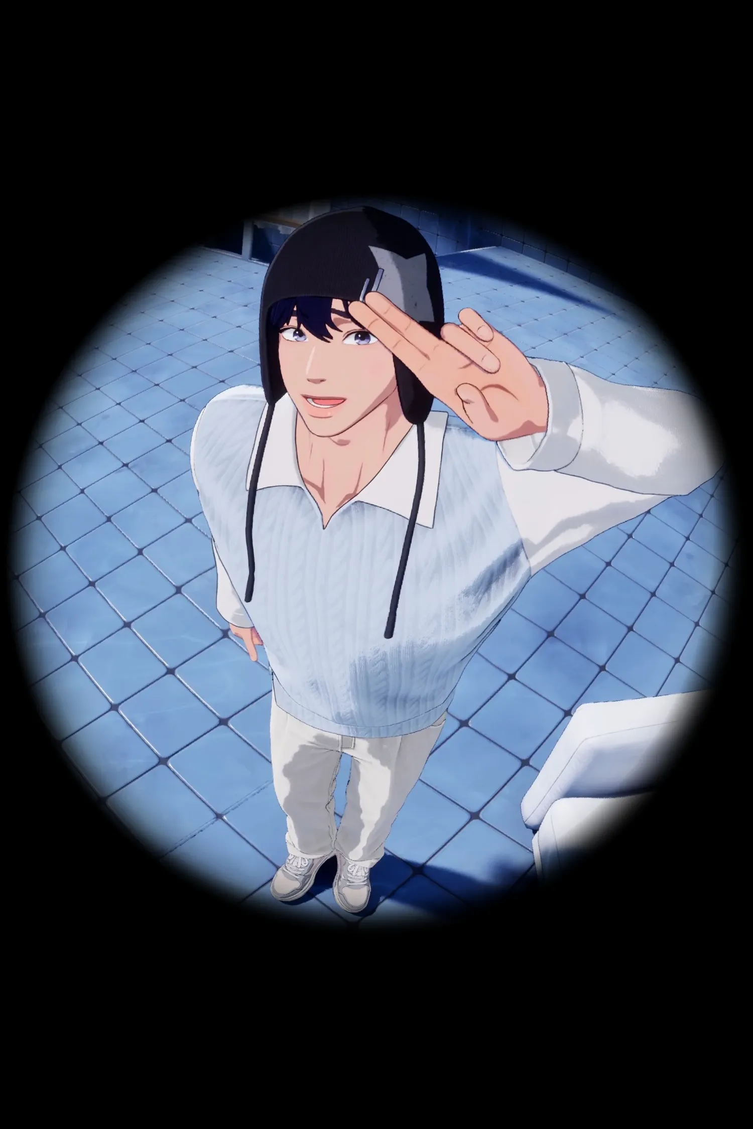 A moment captured by Yejun (PLAVE)'s fan