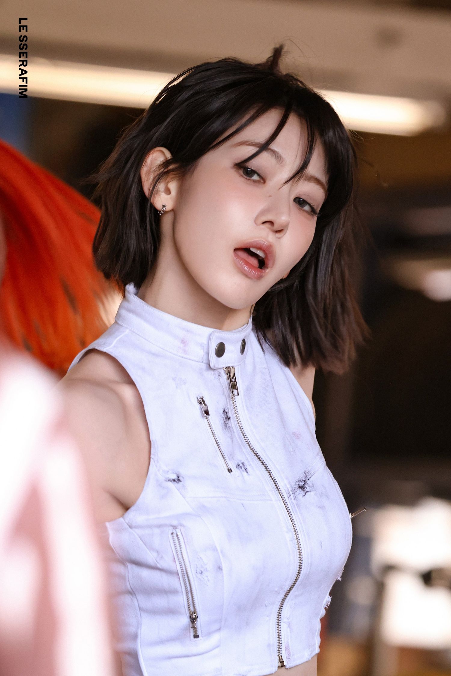 Recent activity shot of Sakura (LE SSERAFIM)