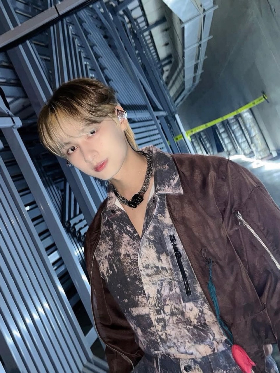 A moment captured by Jun (SEVENTEEN)'s fan