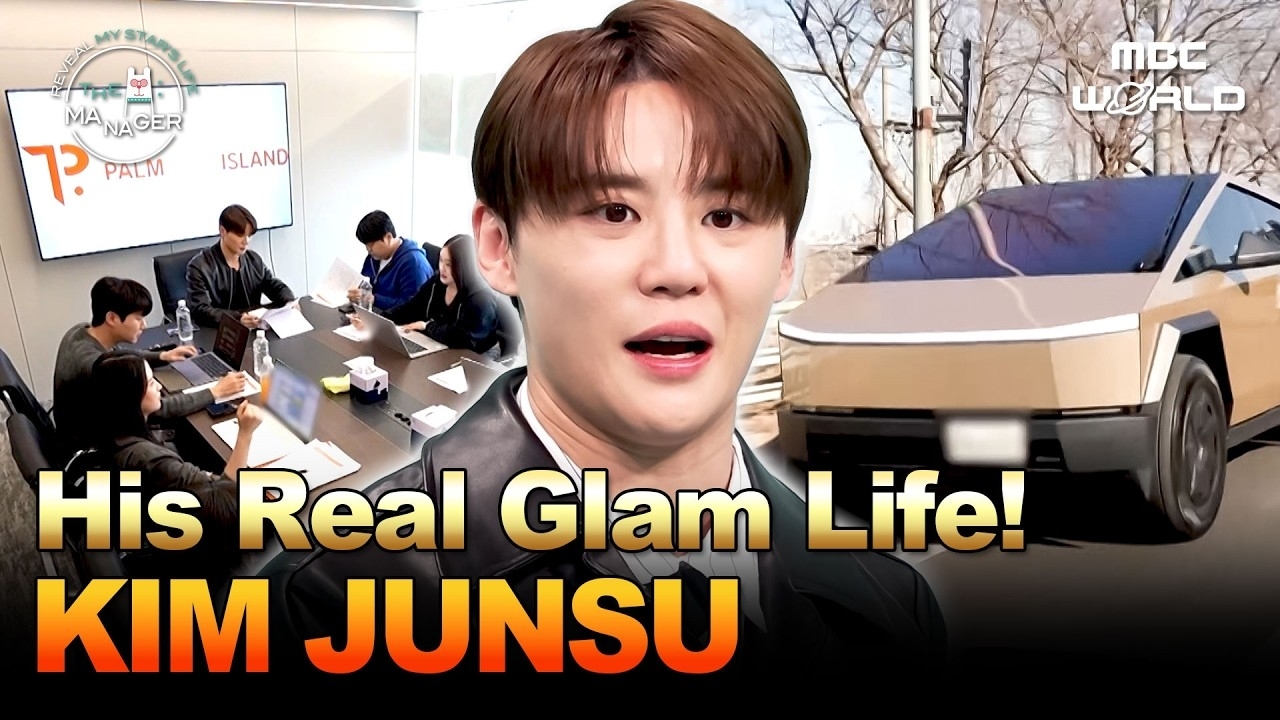 Behind-the-scenes cut of Kim Junsu (JX)