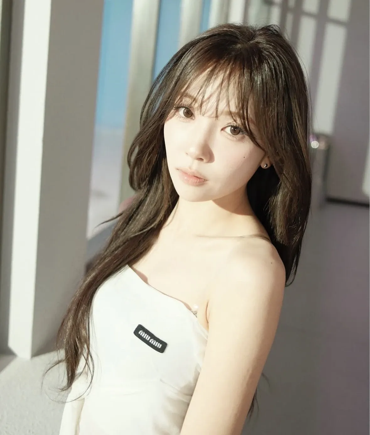 A moment captured by Mayuka (NiziU)'s fan