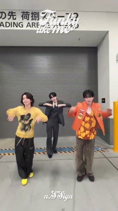 Behind-the-scenes cut of Hanjun (n.SSign)