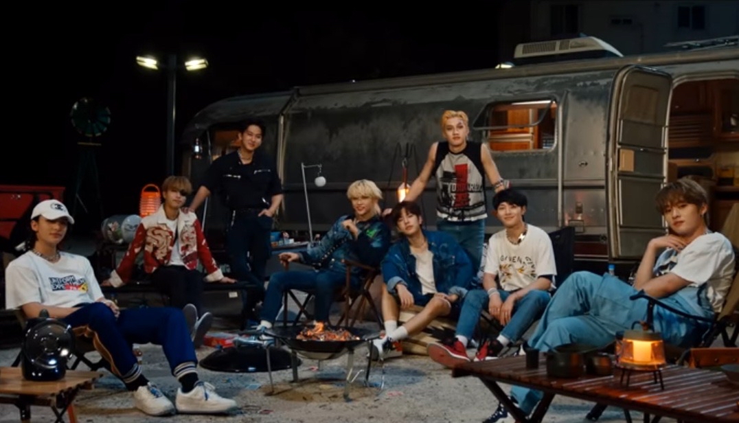 Recent activity shot of Stray Kids