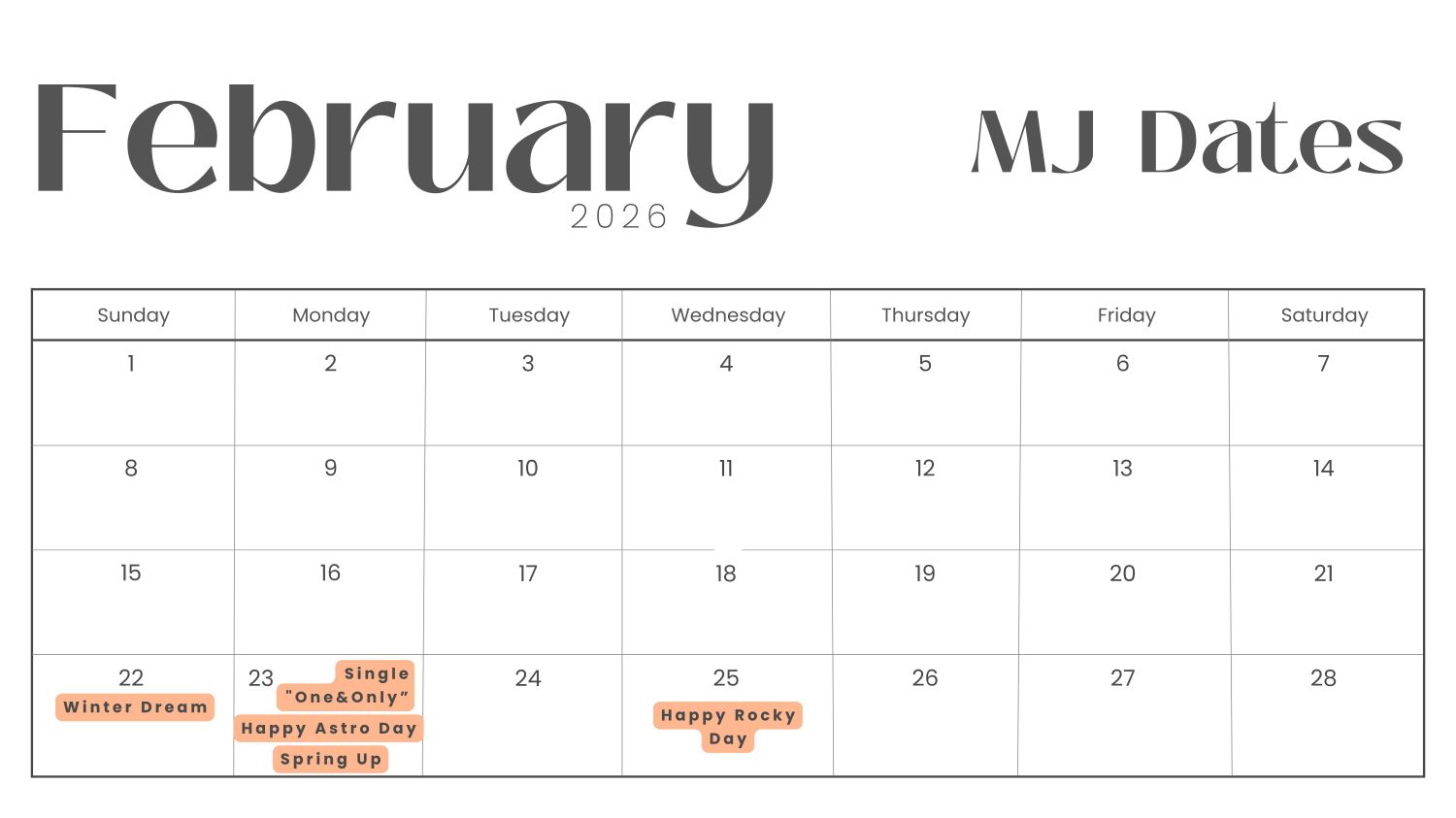 Behind-the-scenes cut of MJ (ASTRO)