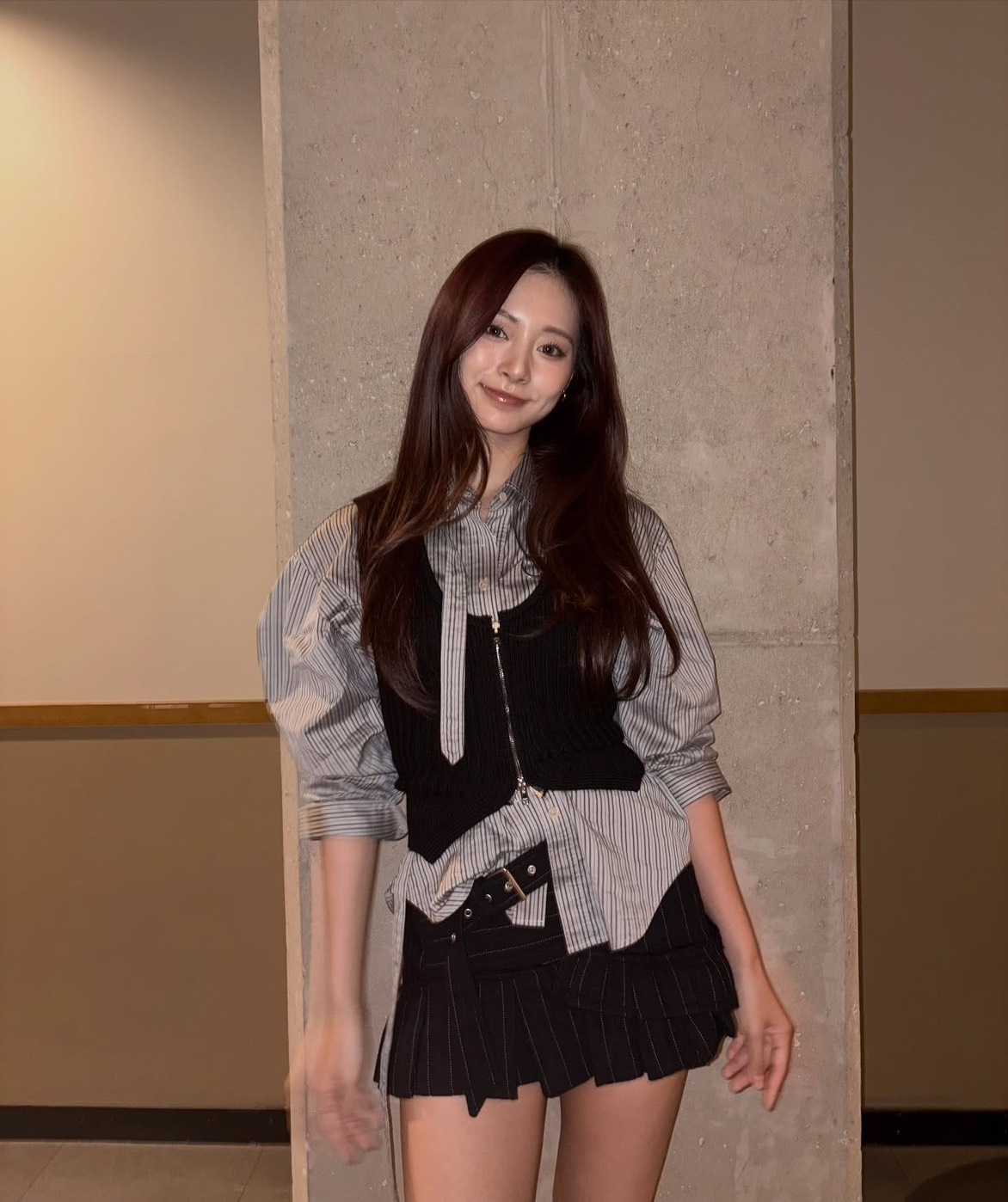 쯔위 (TWICE)의 비하인드 컷