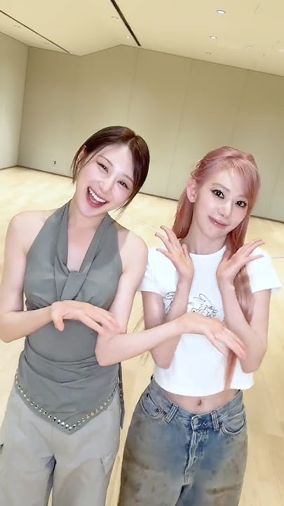 이채연의 비하인드 컷