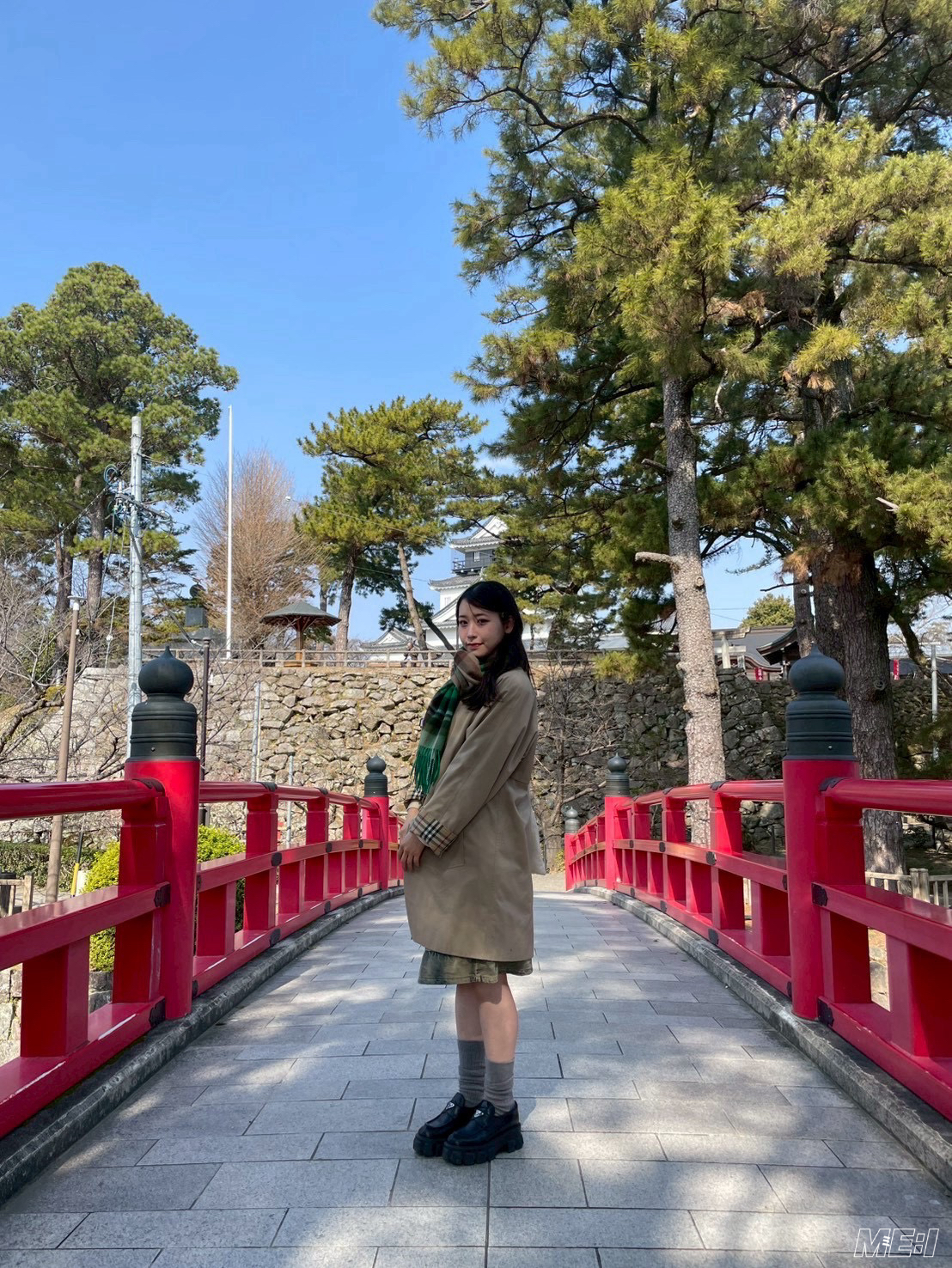 Recent activity shot of Kasahara Momona (ME:I)