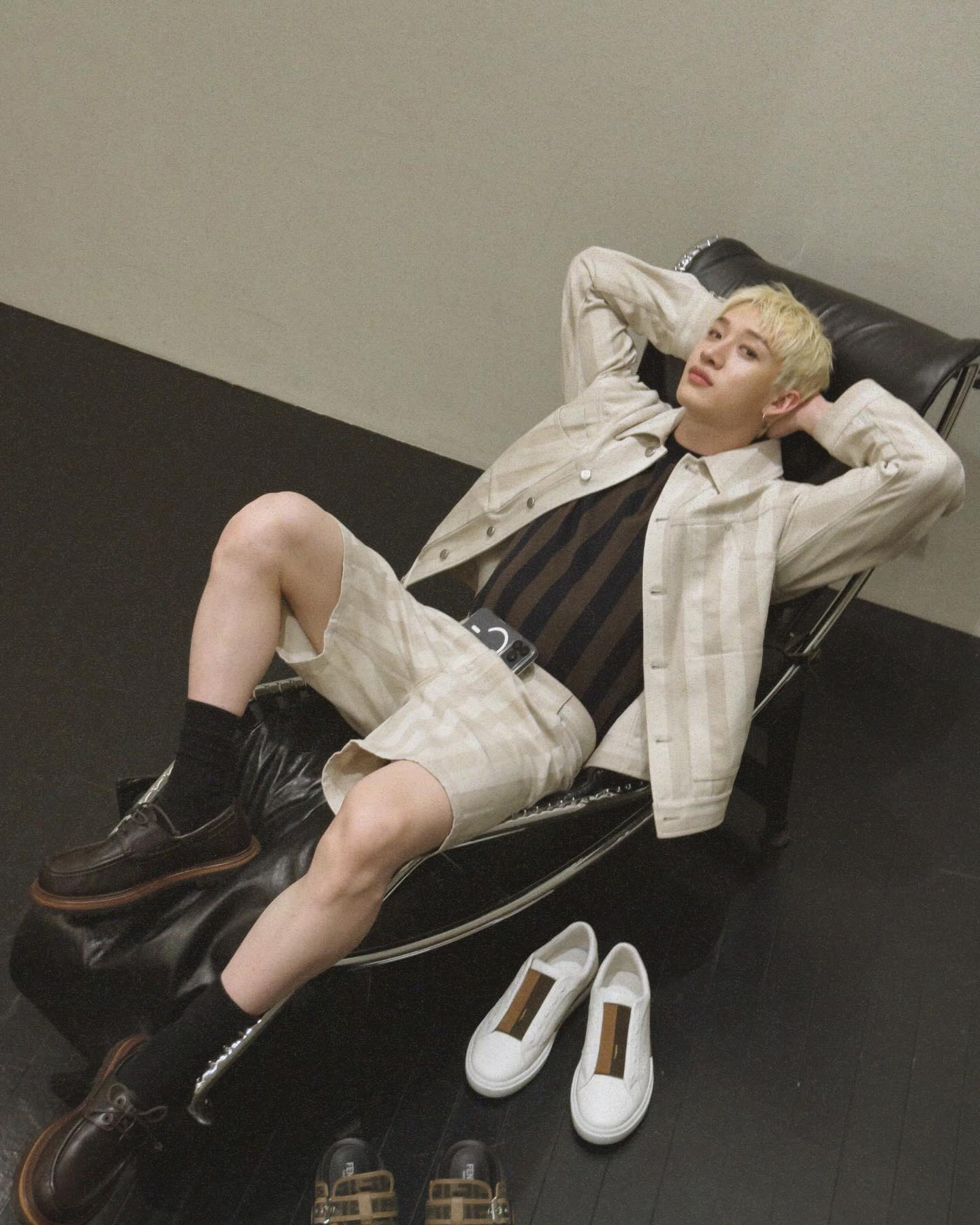 Latest photo of Bang Chan (Stray Kids)