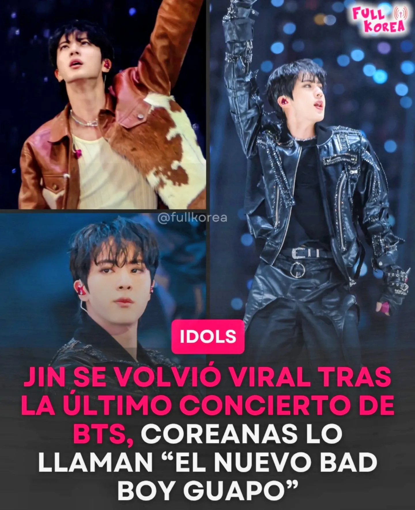 Foto terbaru Jin (BTS)