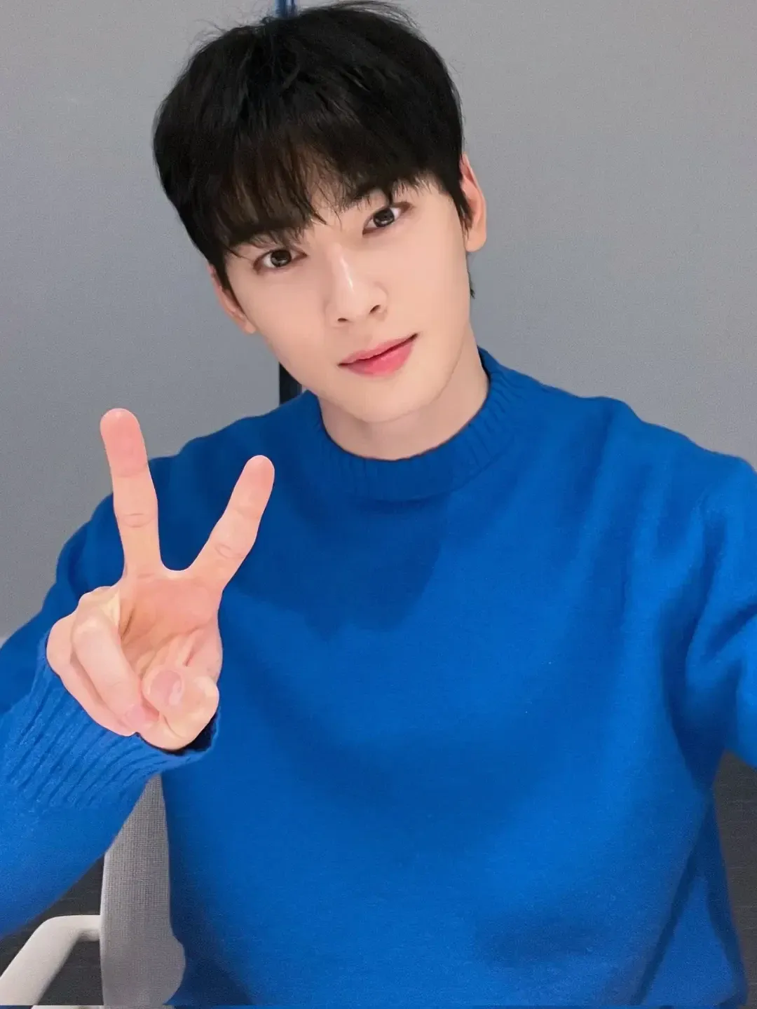 A moment captured by Eunwoo (ASTRO)'s fan