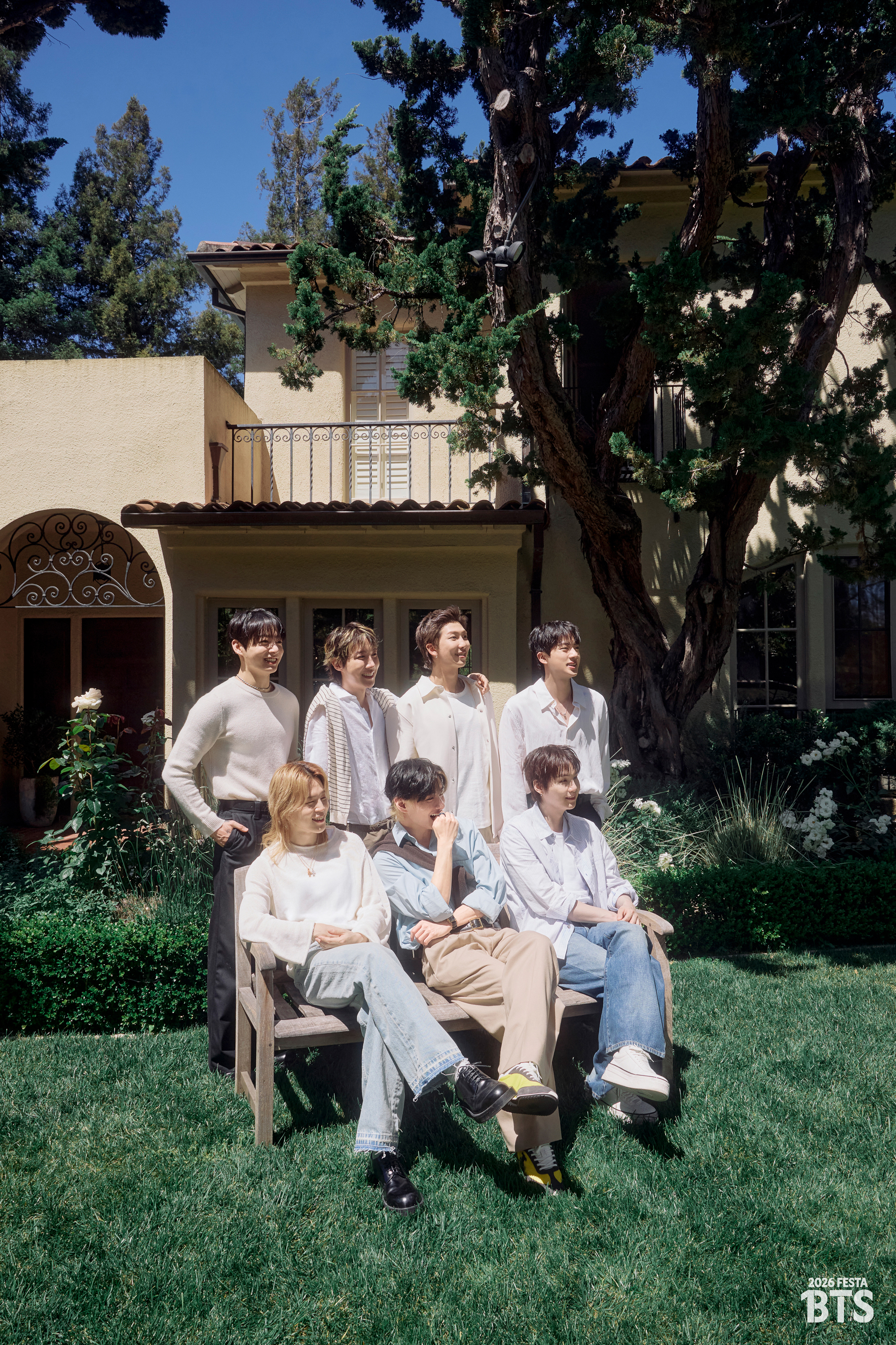 BTSの舞台裏ショット
