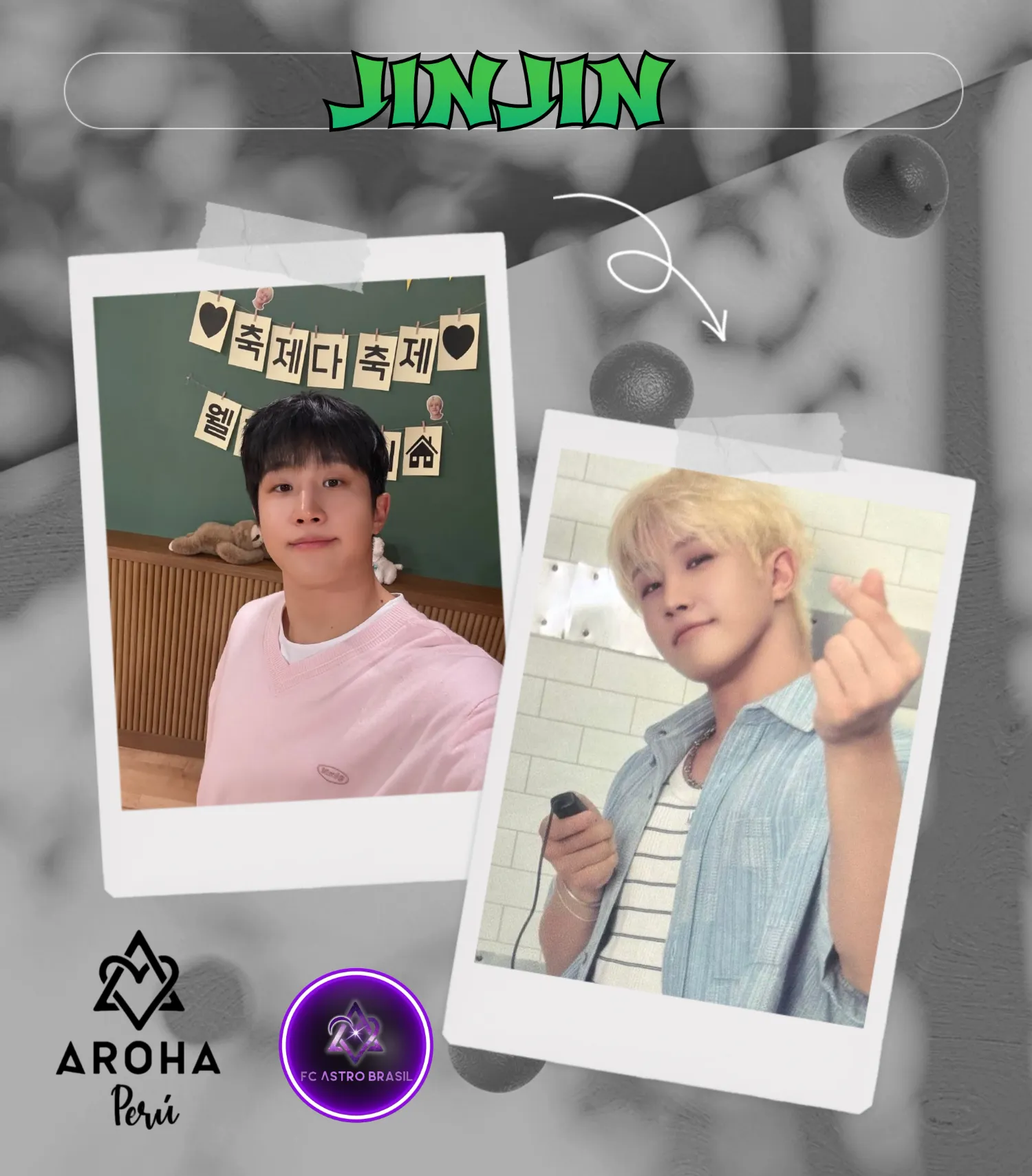 A moment captured by Jinjin (ASTRO)'s fan