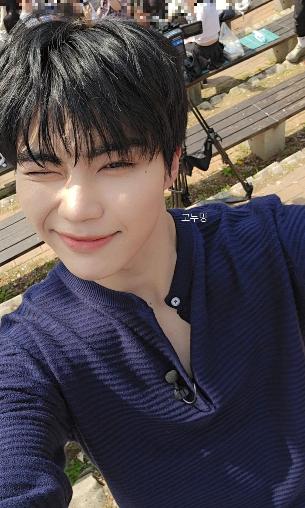 Recent activity shot of Park Gunwook (ZEROBASEONE)