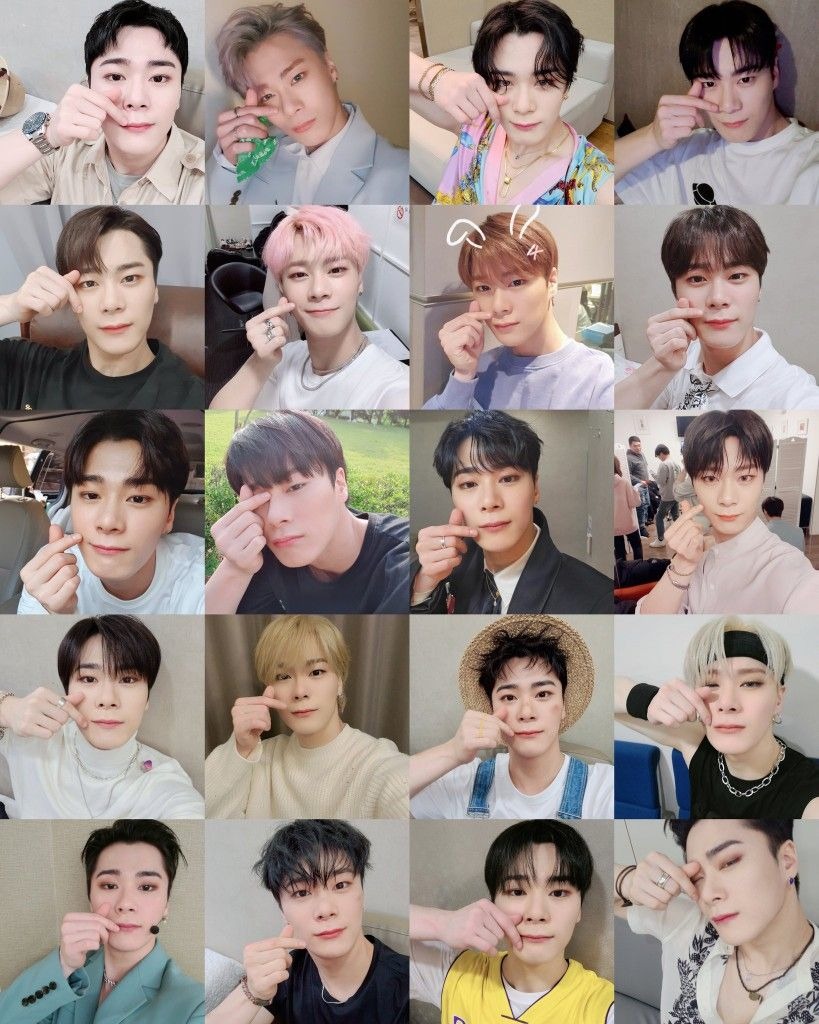 Recent activity shot of Moonbin (ASTRO)