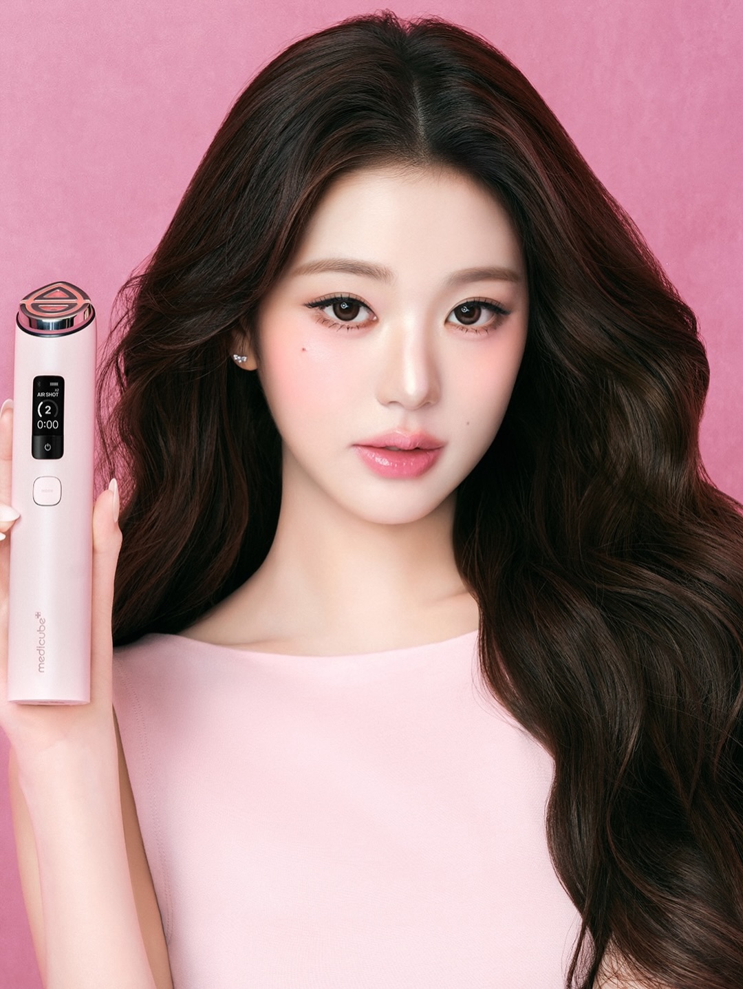 A moment captured by Jang Wonyoung (IVE)'s fan