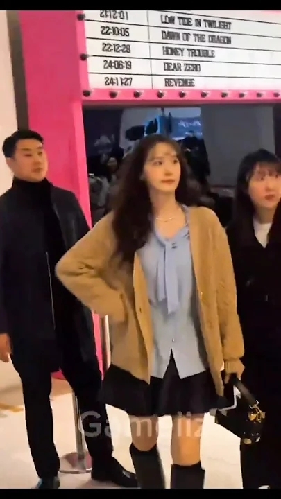 A moment captured by Yoona (Girls' Generation)'s fan