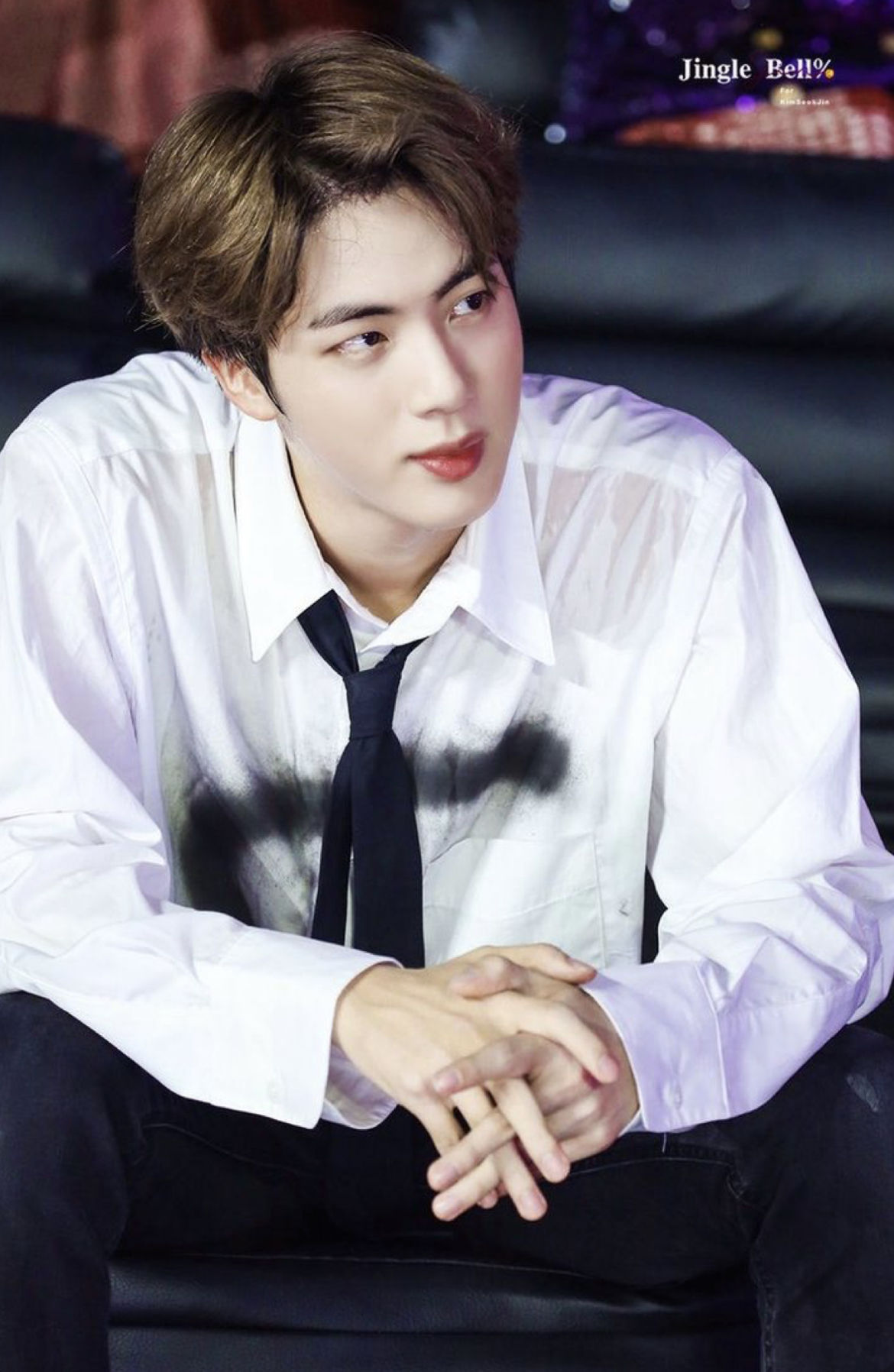 A moment captured by Jin (BTS)'s fan