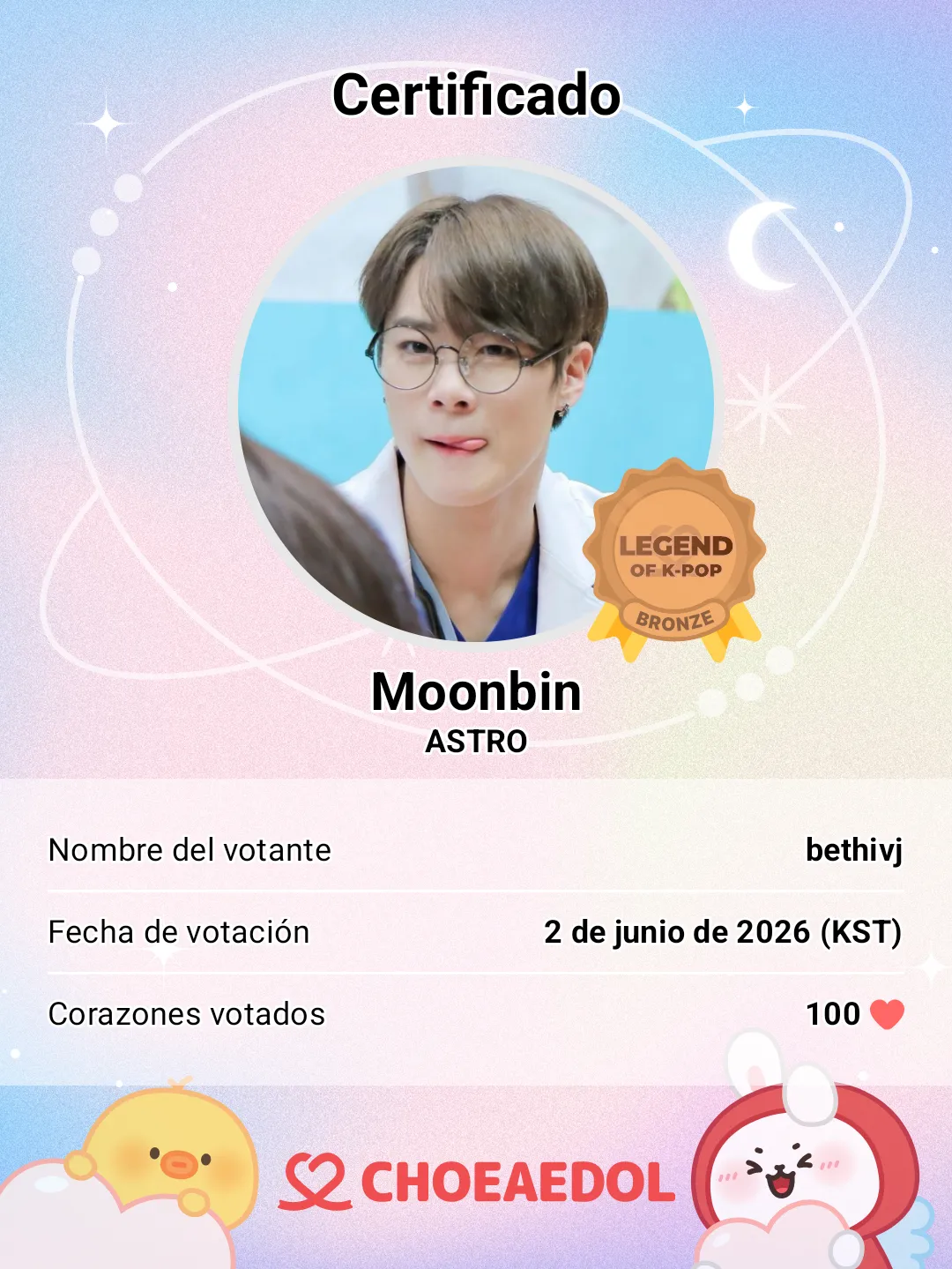 Latest photo of Moonbin (ASTRO)