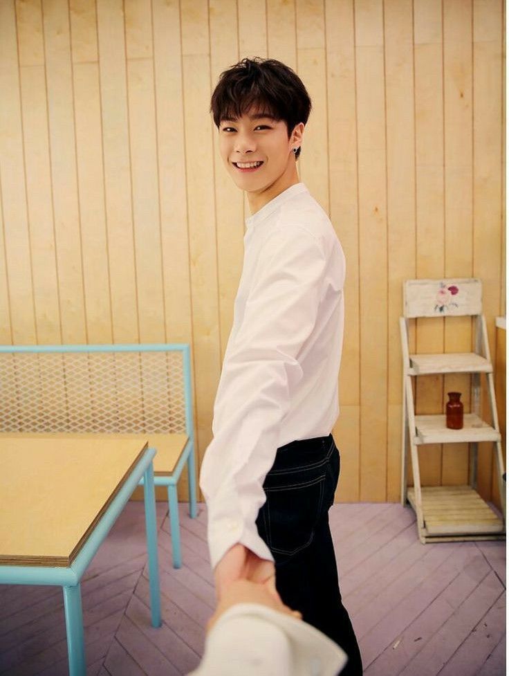 Recent activity shot of Moonbin (ASTRO)