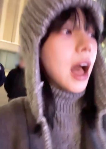 Recent activity shot of Karina (aespa)