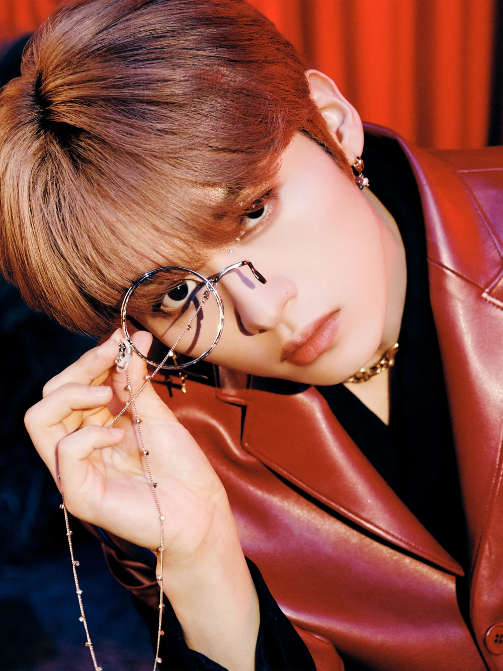 Recent activity shot of Lee Know (Stray Kids)