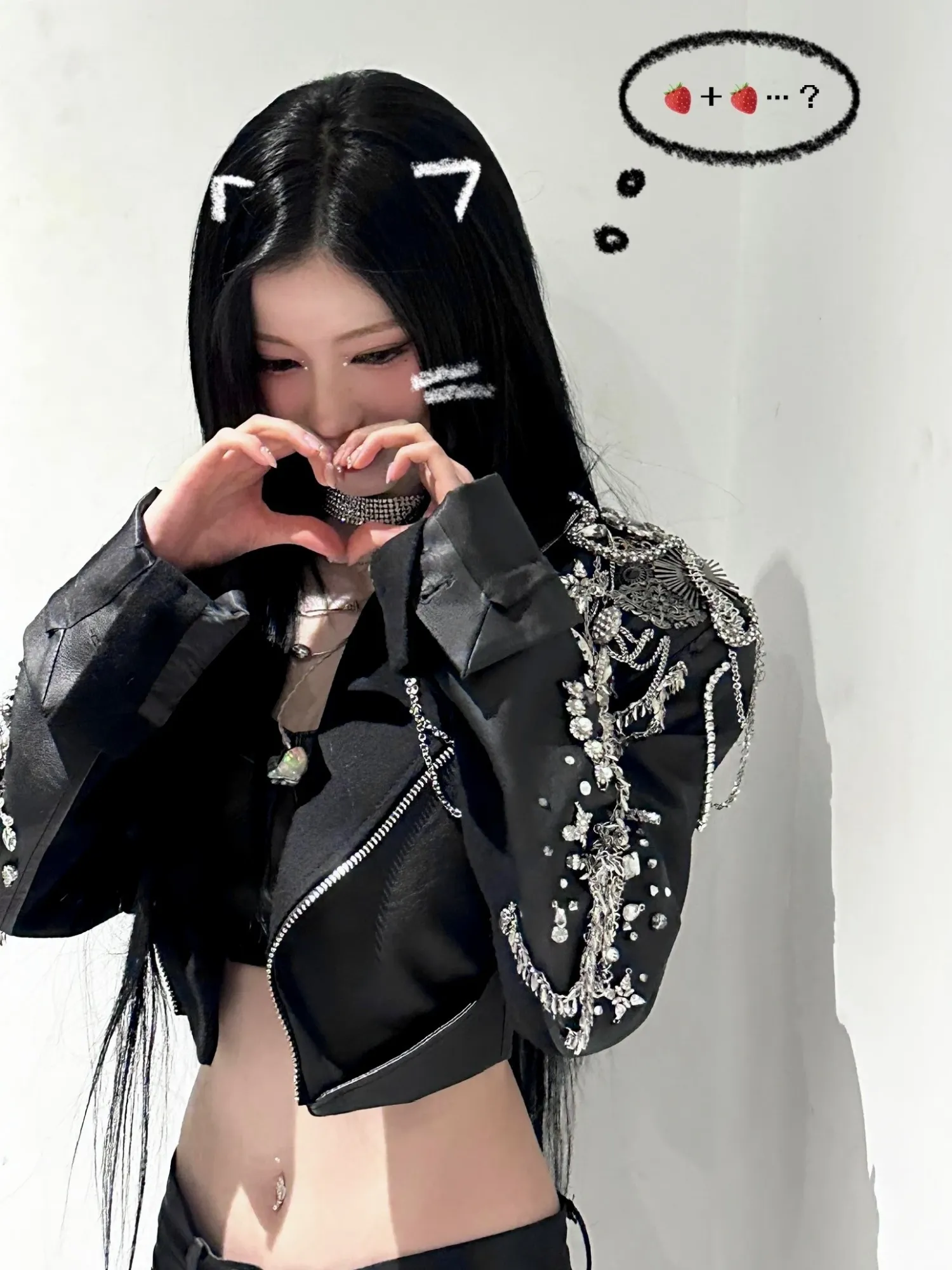 Asa (BABYMONSTER)粉丝拍下的瞬间