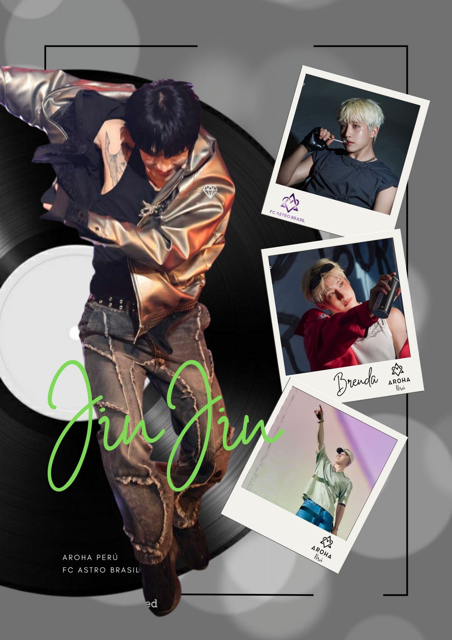 A moment captured by Jinjin (ASTRO)'s fan