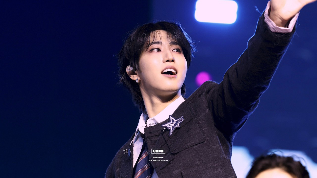 A moment captured by HAN (Stray Kids)'s fan