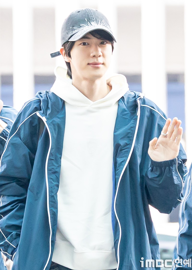 Momen yang diabadikan oleh penggemar Jin (BTS)