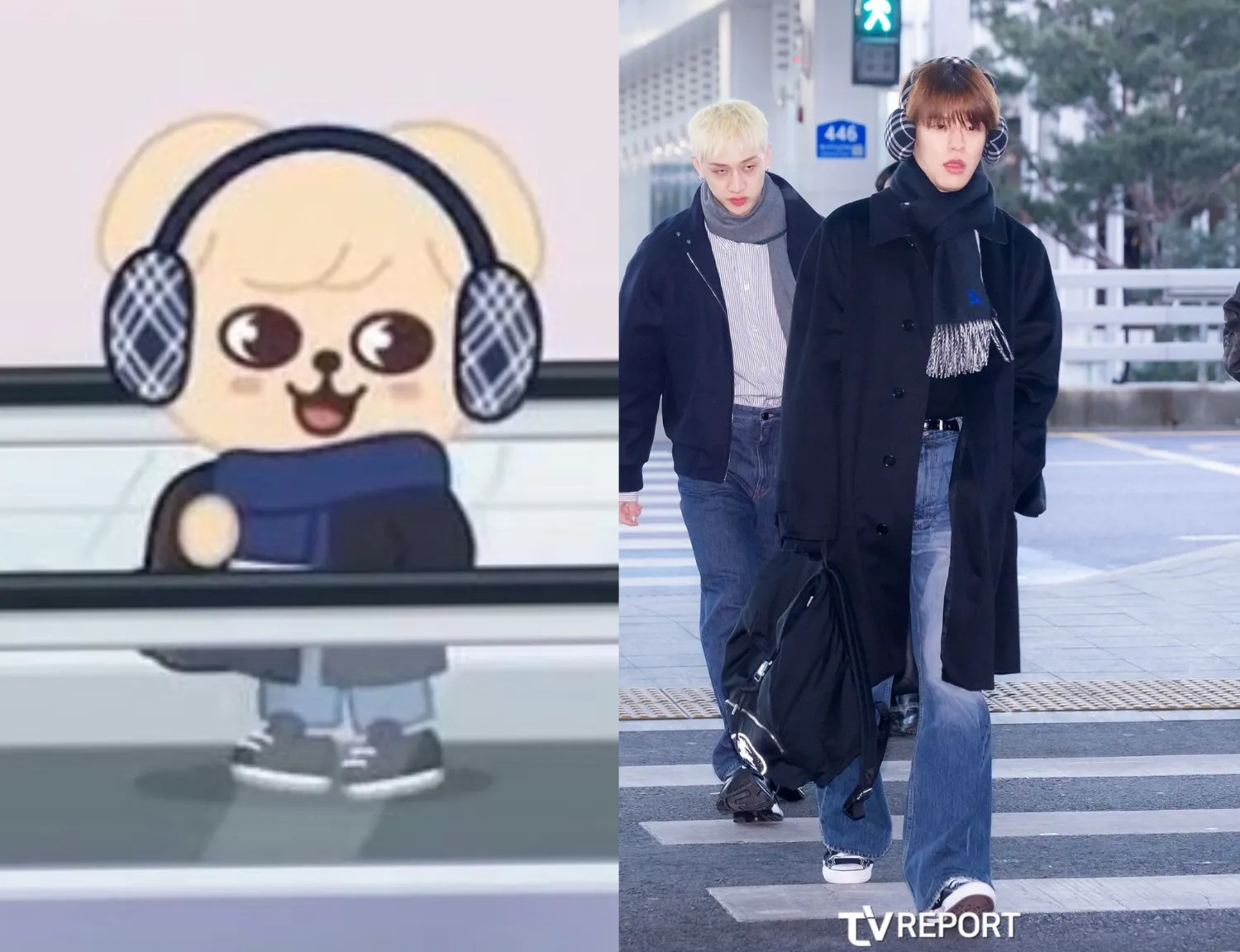 Recent activity shot of Seungmin (Stray Kids)