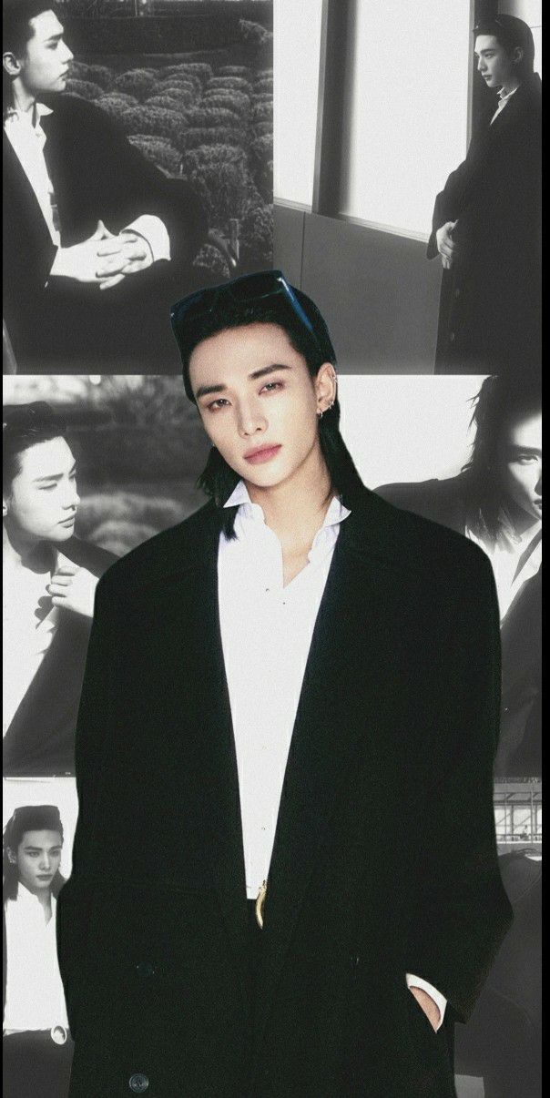 A heartfelt wallpaper shared by Hyunjin (Stray Kids)'s fans