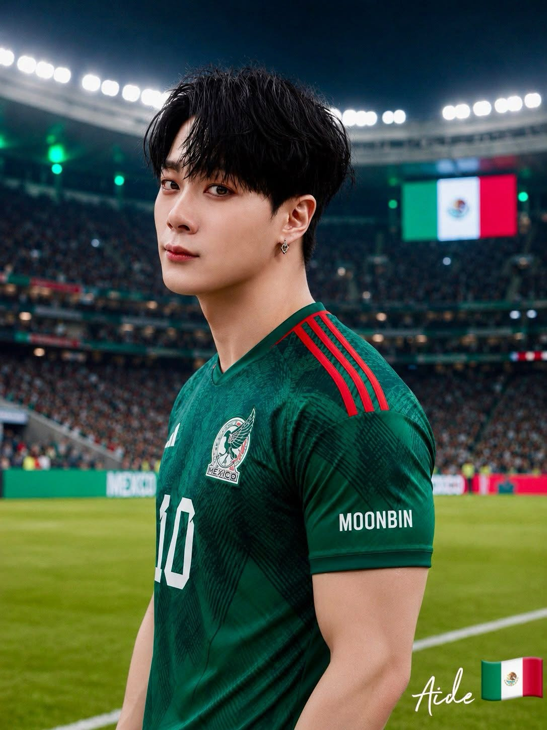 Recent activity shot of Moonbin (ASTRO)