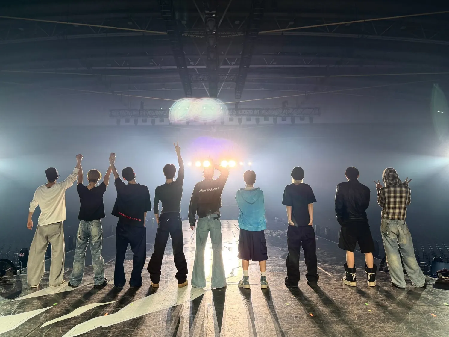 A moment captured by Yuma (&TEAM)'s fan